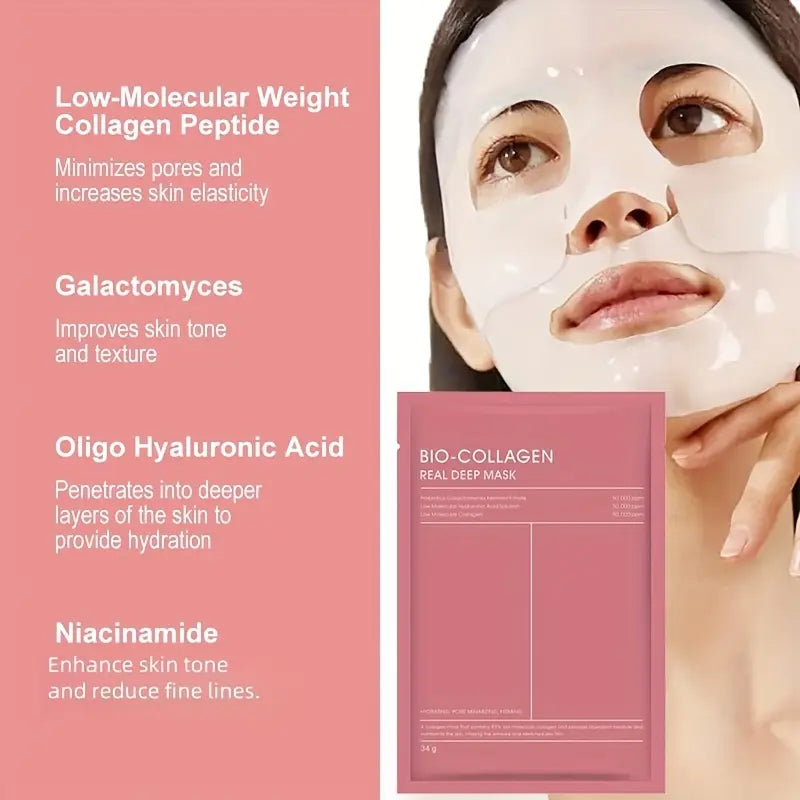 BioDence Collagen Deep Clean Face Mask – Purify, Firm & Glow