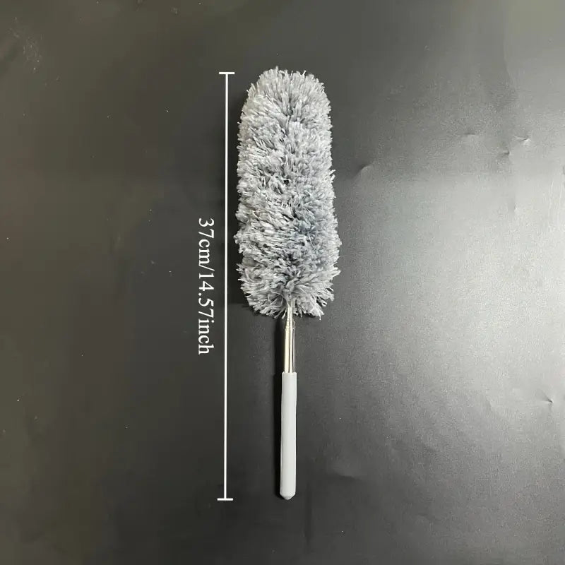 1pc Extendable Microfiber Duster Stainless Steel Pole