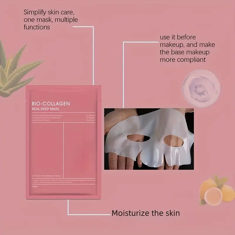 BioDence Collagen Deep Clean Face Mask – Purify, Firm & Glow