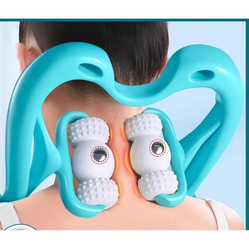 Deep Tissue Roller – Neck & Back Massager