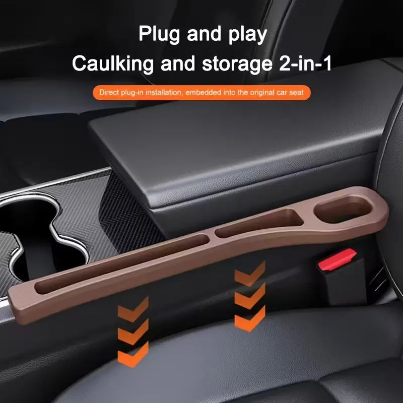Multi-Function Car Seat Gap Filler & Storage Box