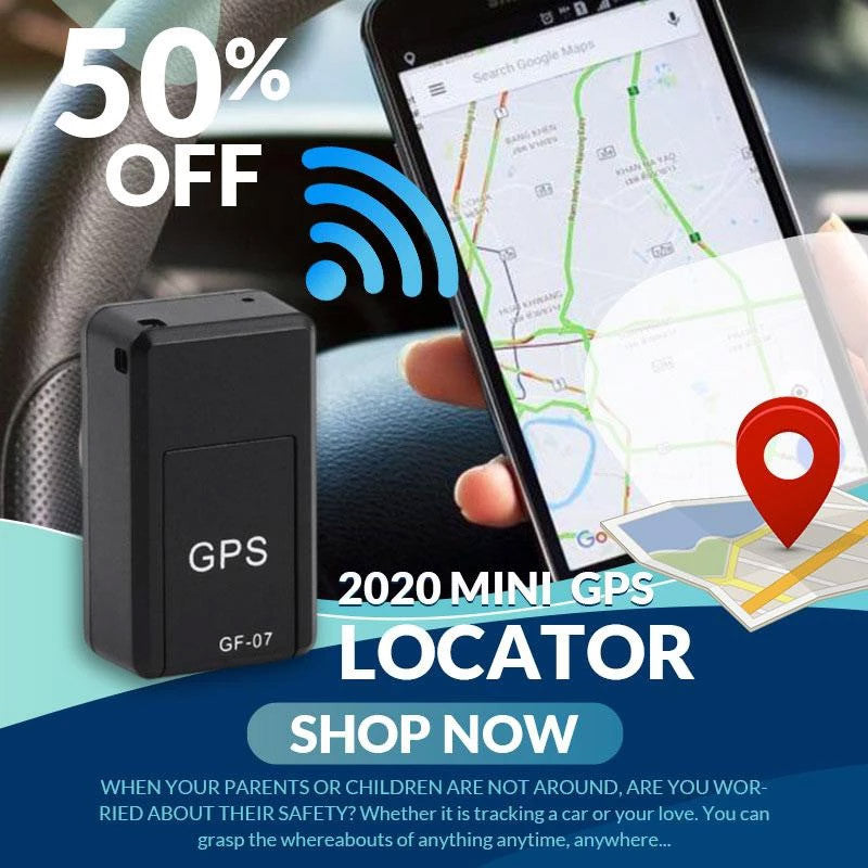 🚗 GF07 Mini GPS Tracker